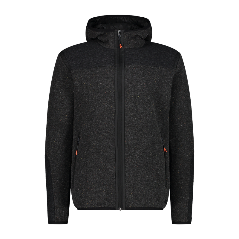 Wooltech Kapuzenpullover mit Reißverschluss CMP