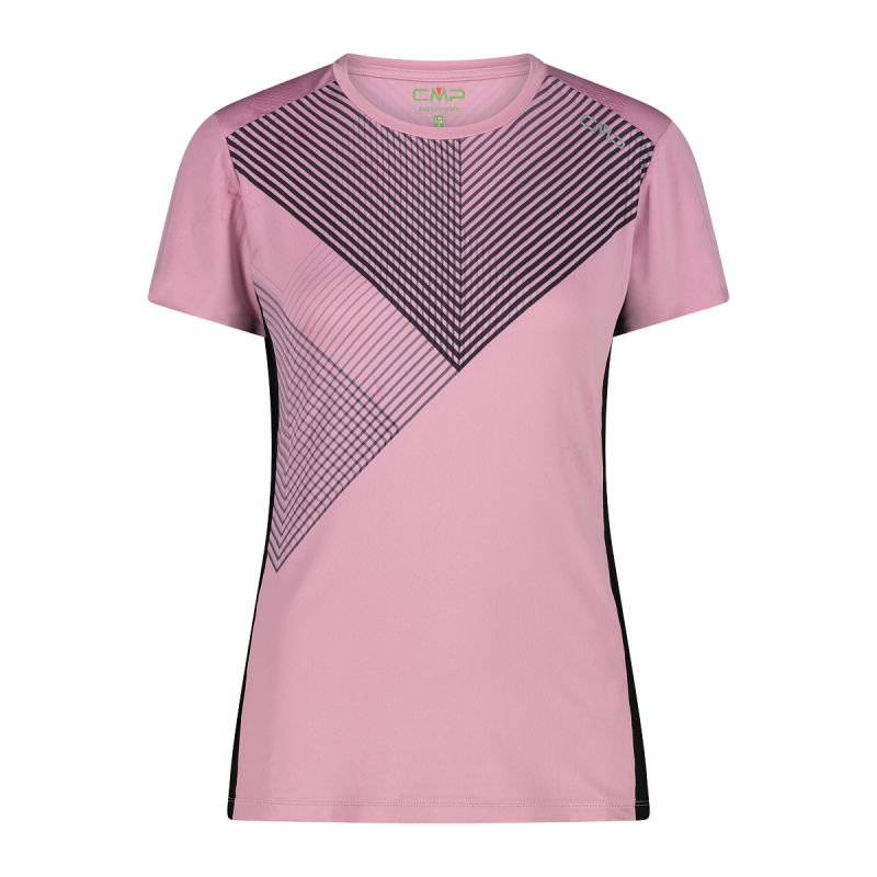 T-Shirt mit Rundhalsausschnitt, Damen CMP