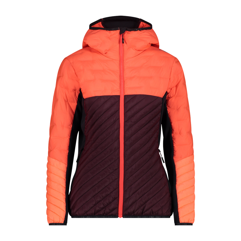 Damen Hybrid-Steppjacke mit Kapuze CMP Unlimitech