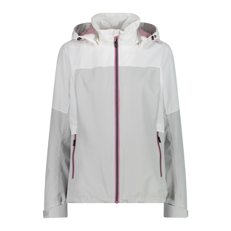 Damen Regenjacke mit Kapuze und Reißverschluss CMP