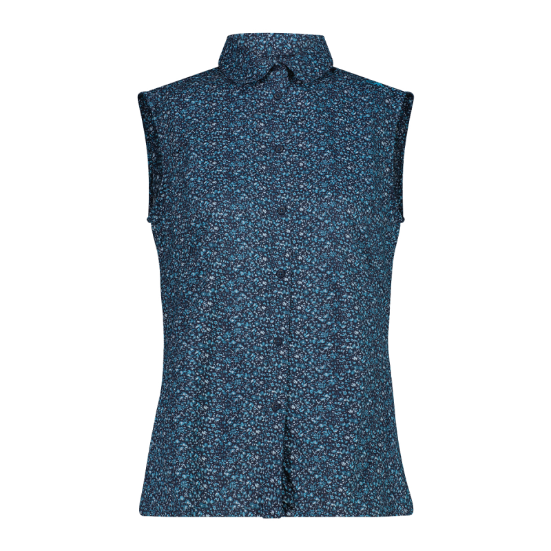 Ärmellose Bluse mit Blumenmuster für Frauen CMP