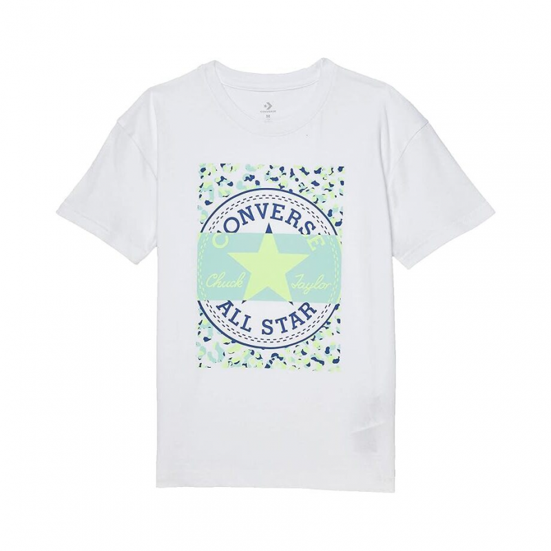 Boyfriend-T-Shirt, Mädchen Converse Graphic