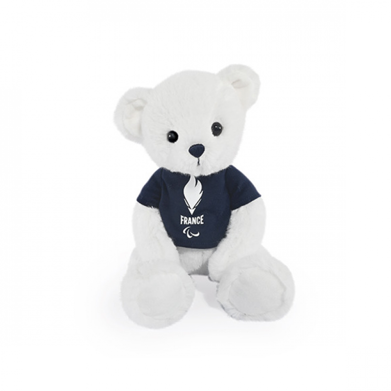 Plüschtier mit T-Shirt equipe de france 30 cm