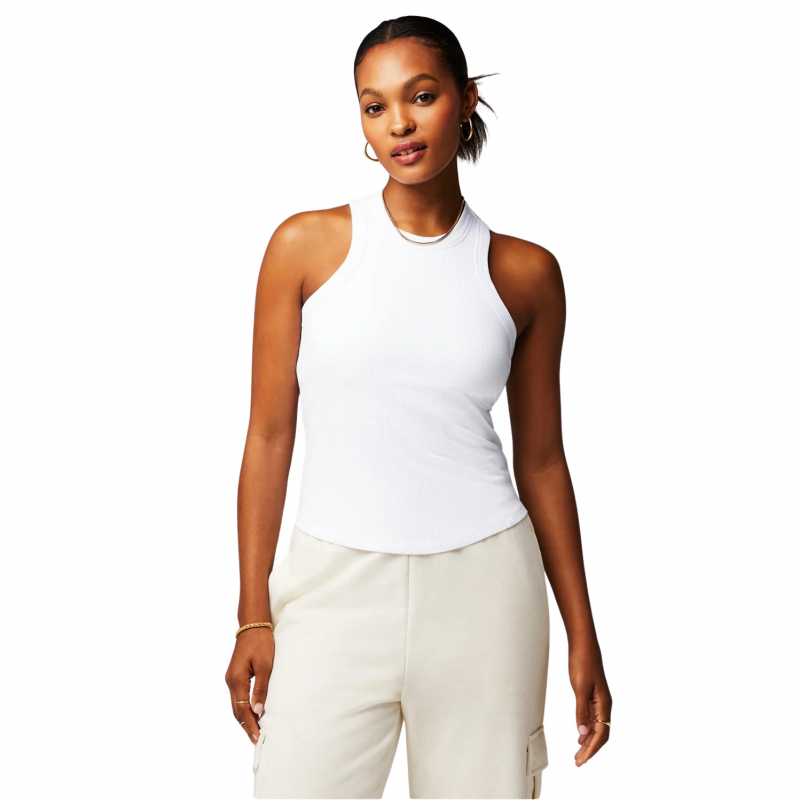 Geripptes Tanktop Damen Fabletics