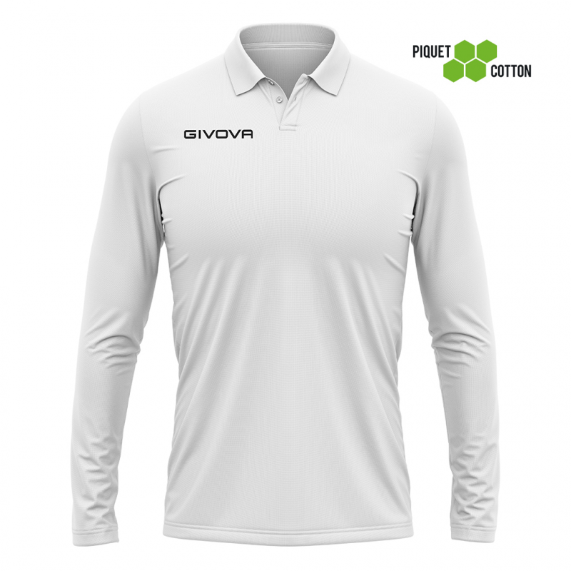 Langärmeliges Polo-Shirt Givova Winter