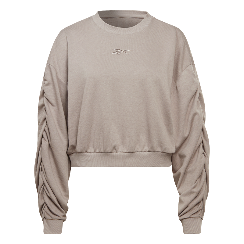 Sweatshirt Damen Reebok Studio Knit Fashion Cover-Up