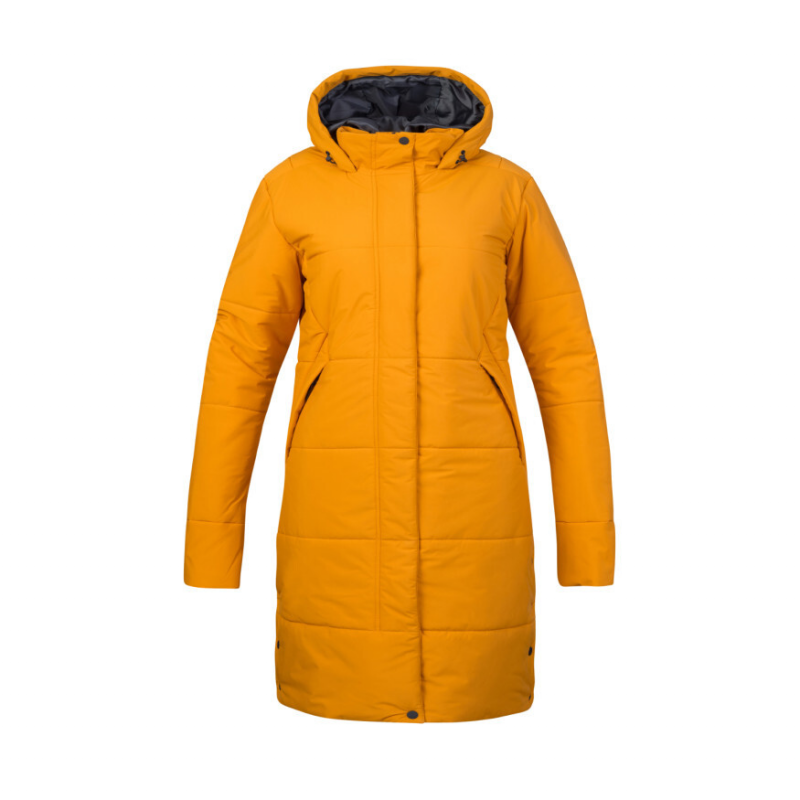Lange Daunenjacke mit Kapuze, Damen Hannah Nona
