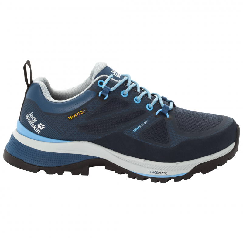 Niedrige Wanderschuhe für Frauen Jack Wolfskin force striker texapore