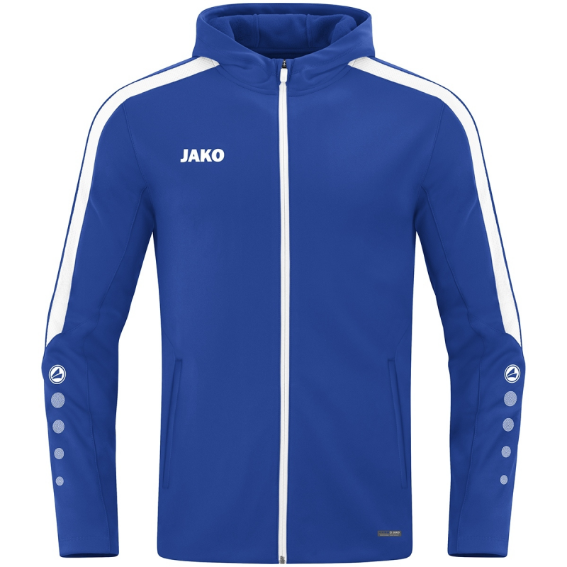 Kinder-Trainingsjacke mit Kapuze Jako Power