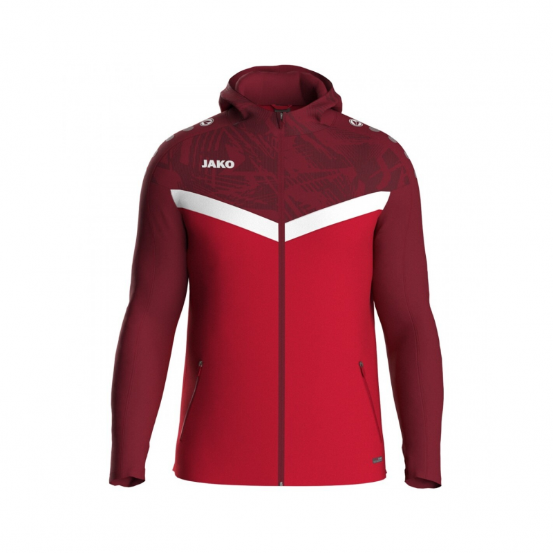 Sweatjacke mit Kapuze Full Zip Damen Jako Iconic