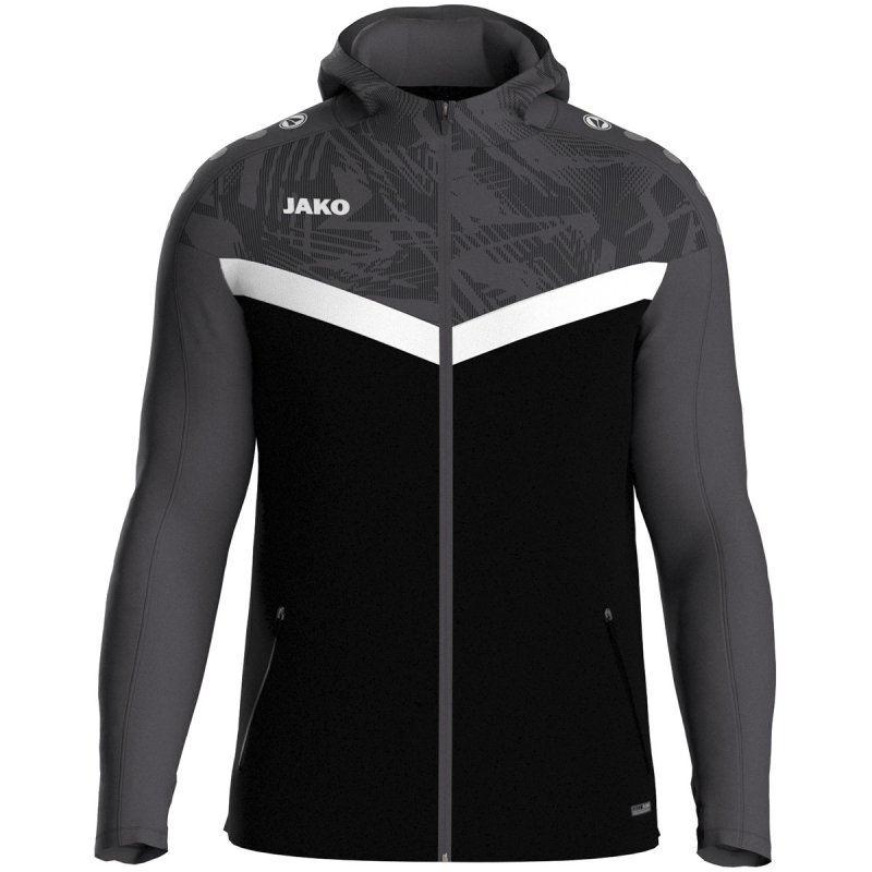 Full Zip Kapuzen Sweatjacke Kind Jako Iconic