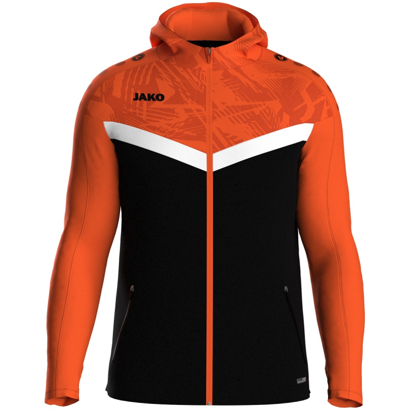 Full Zip Kapuzen Sweatjacke Kind Jako Iconic