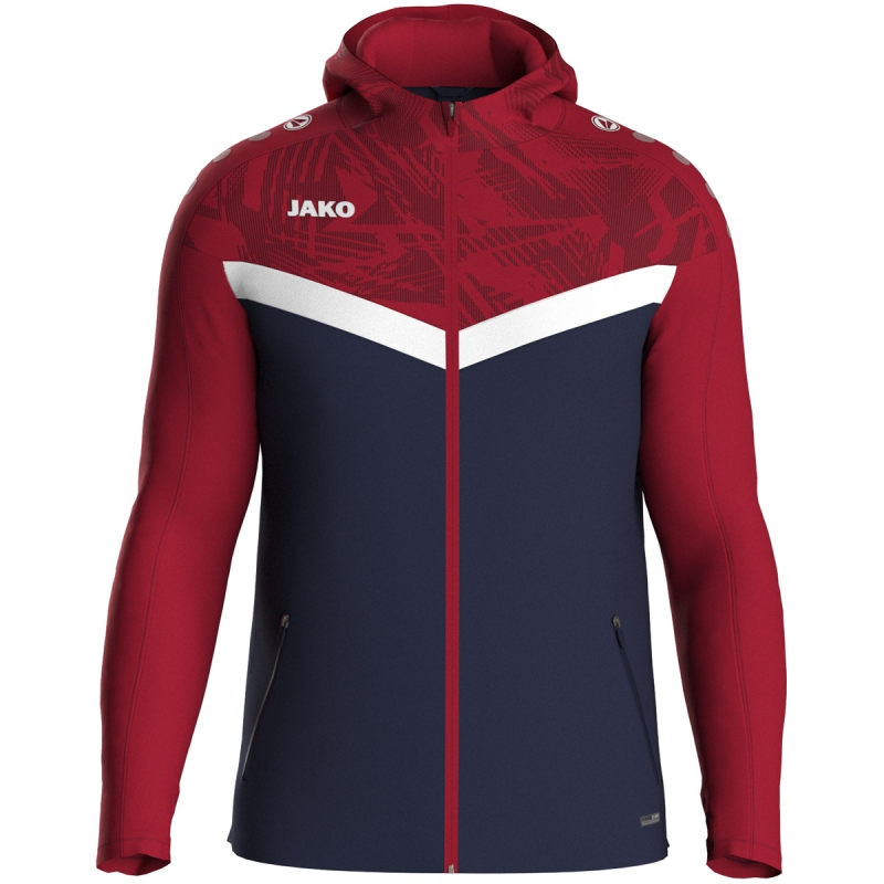Full Zip Kapuzen Sweatjacke Kind Jako Iconic