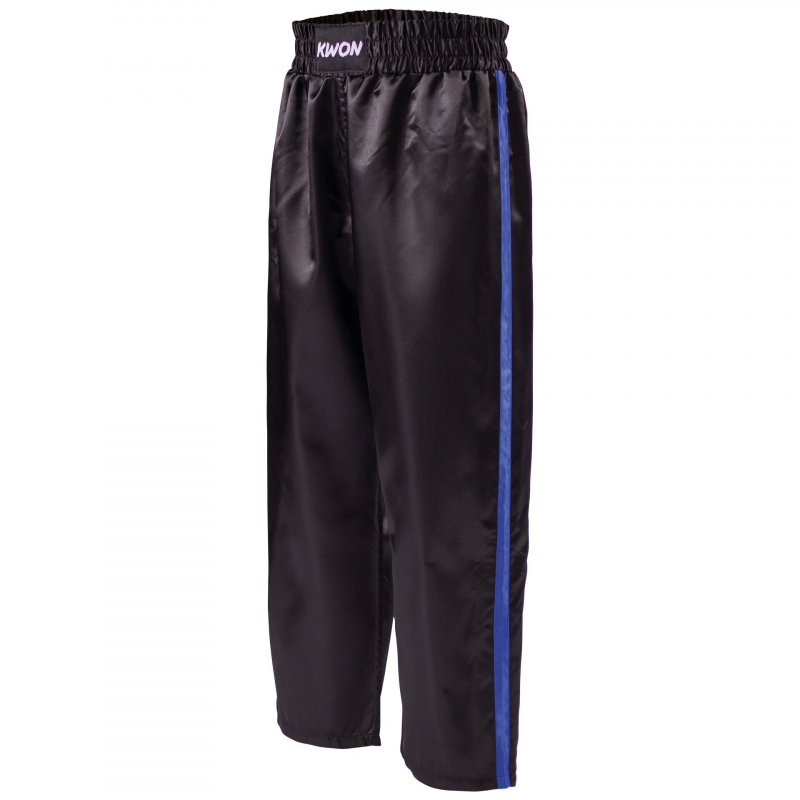 Kick-Boxing-Hose Satin Kind Kwon Clubline Schw.