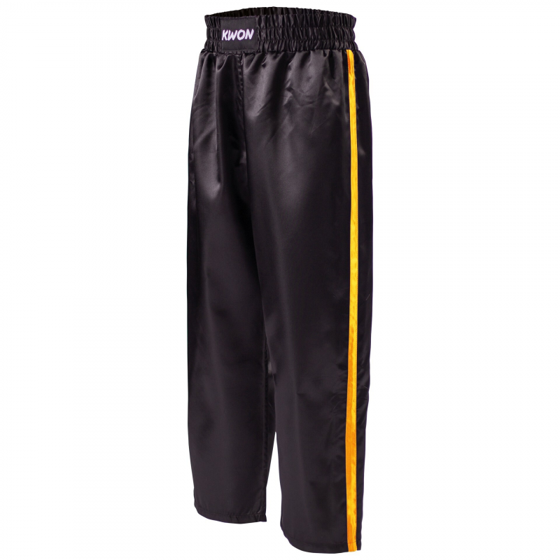 Kick-Boxing-Hose Satin Kind Kwon Clubline Schw.