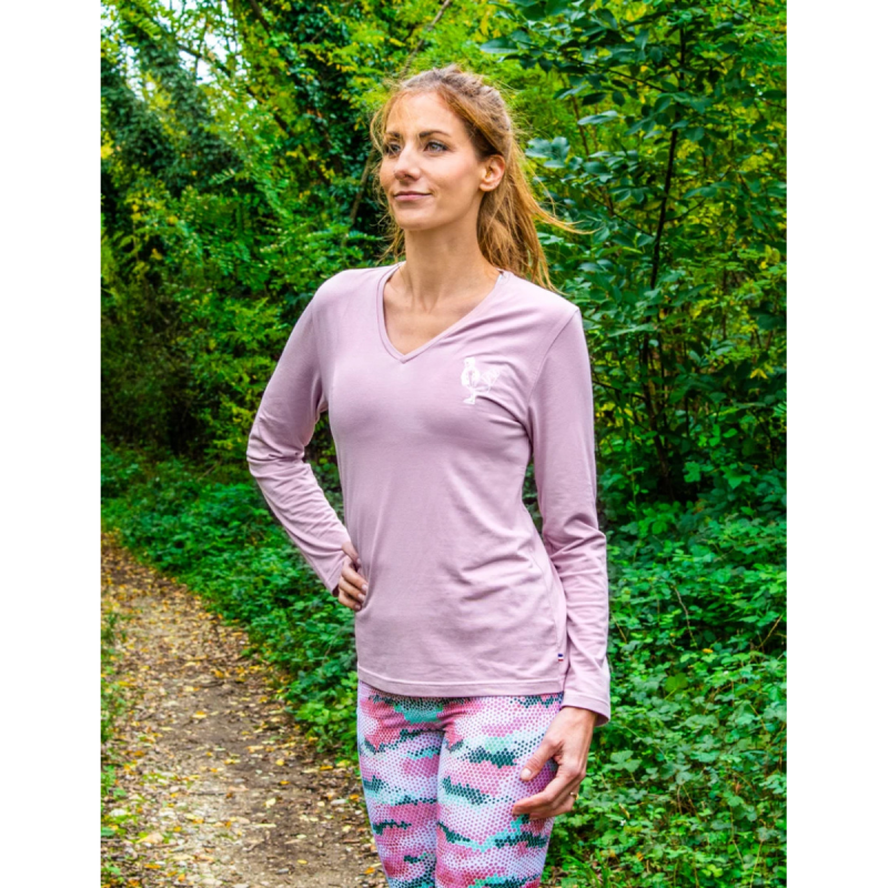 Langarmshirt Les Poulettes Fitness