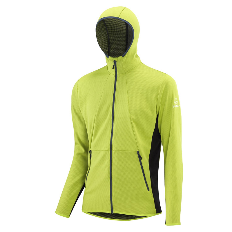 Kapuzenpullover Löffler Transtex Waffle
