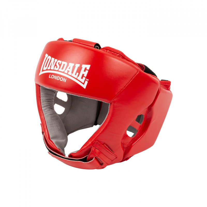 Boxhelm aus Leder Lonsdale