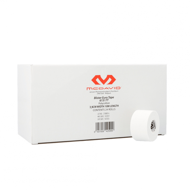 Packung mit 24 Rollen Klebestreifen McDavid Eurotape