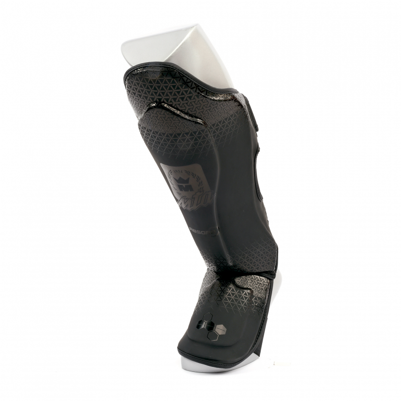 Schienbein- und Fußschützer Kick-Boxing Montana MK Protect Stealth CE Approved