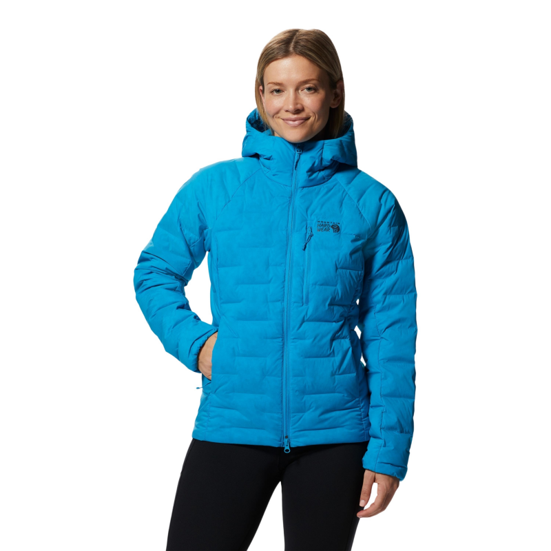 Daunenjacke mit Kapuze, Frau Mountain Hardwear Stretchdown
