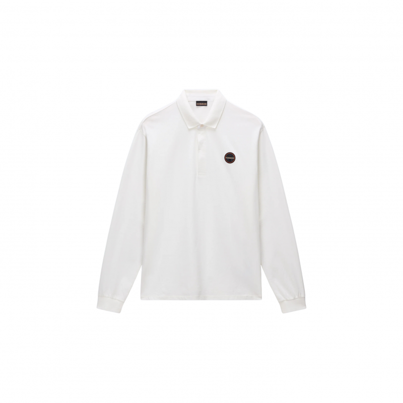 Langärmeliges Polo-Shirt Napapijri E-Badge