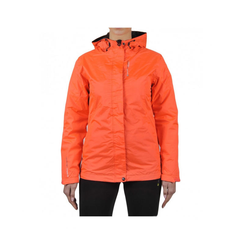 Damen doppelter Fleece-Windbreaker Peak Mountain Ajik