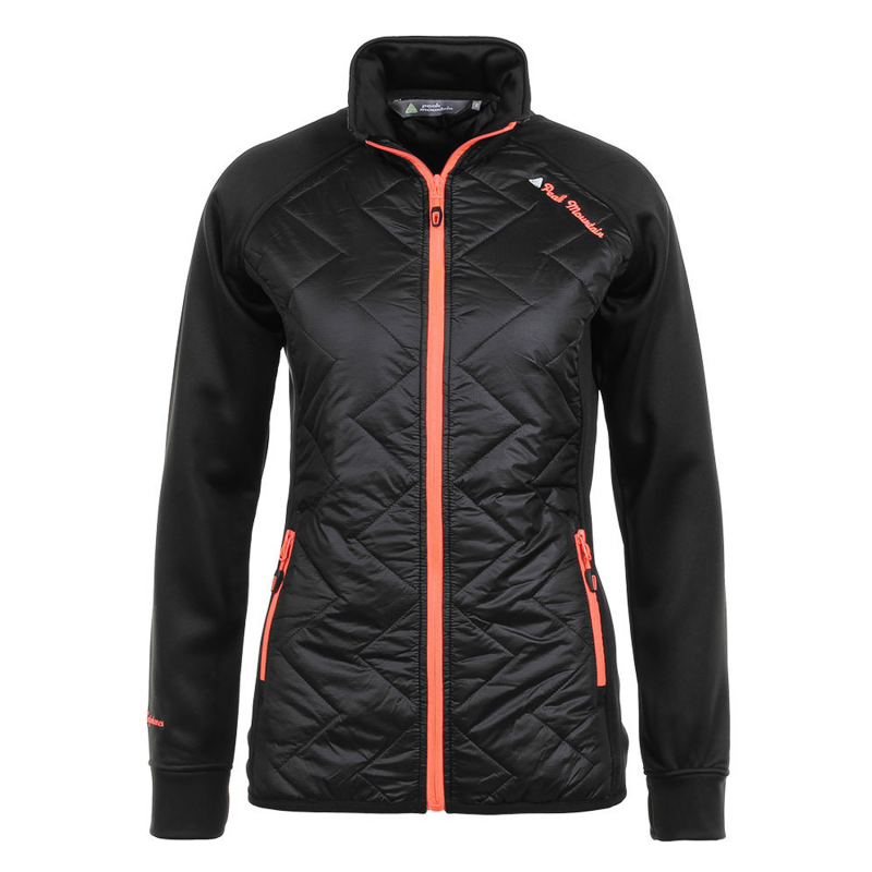 Damen Fleecejacke aus zwei Materialien Peak Mountain Aler