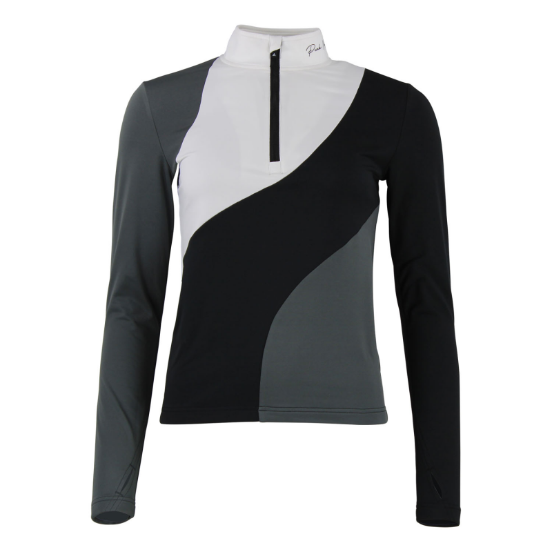 Damen Langarm-Zipshirt Peak Mountain Aramis