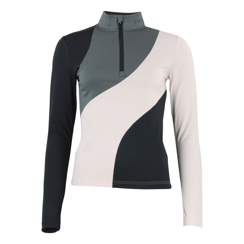 Damen Langarm-Zipshirt Peak Mountain Aramis
