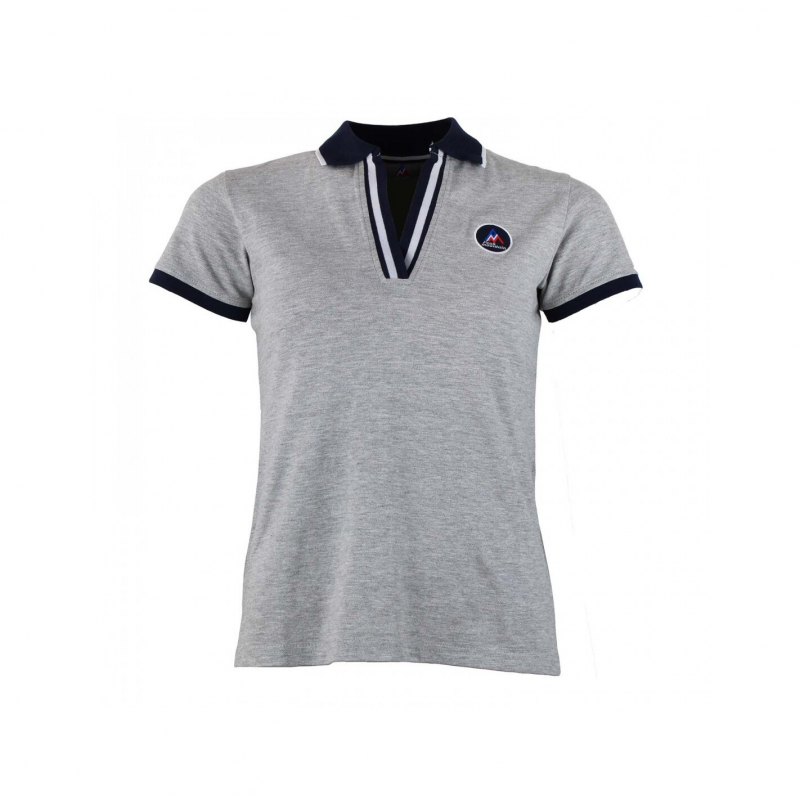 Polo-Shirt Frau Peak Mountain Asfalte