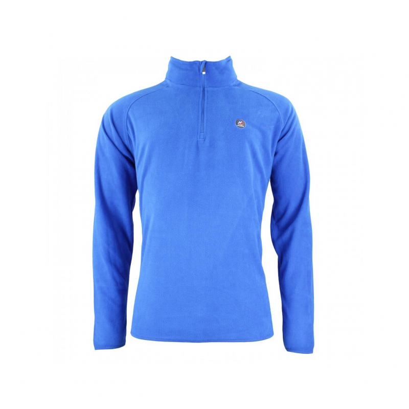 Fleece mit Kapuze 1/2 Reißverschluss Peak Mountain