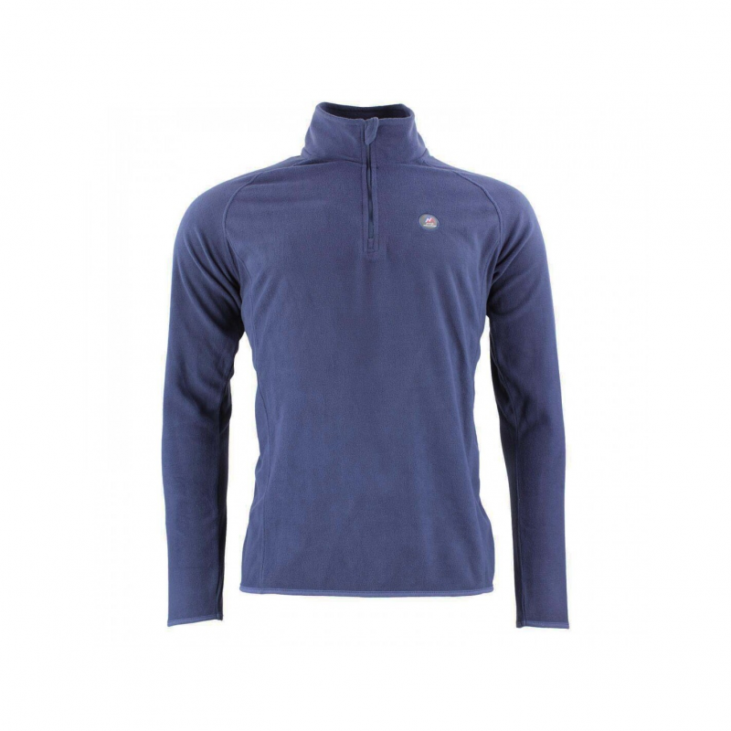 Fleece mit Kapuze 1/2 Reißverschluss Peak Mountain