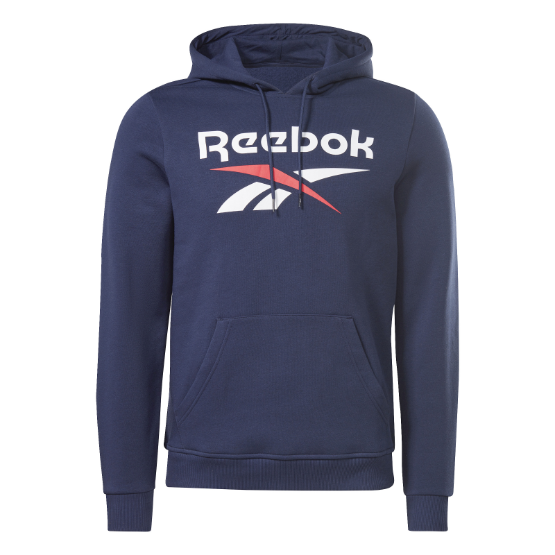 Molton-Hoodie Reebok Identity Stacked Logo