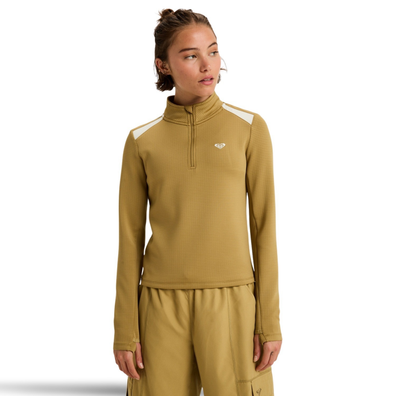 Trainingsoberteil, Damen Roxy Waves Of Warmth Tech Top