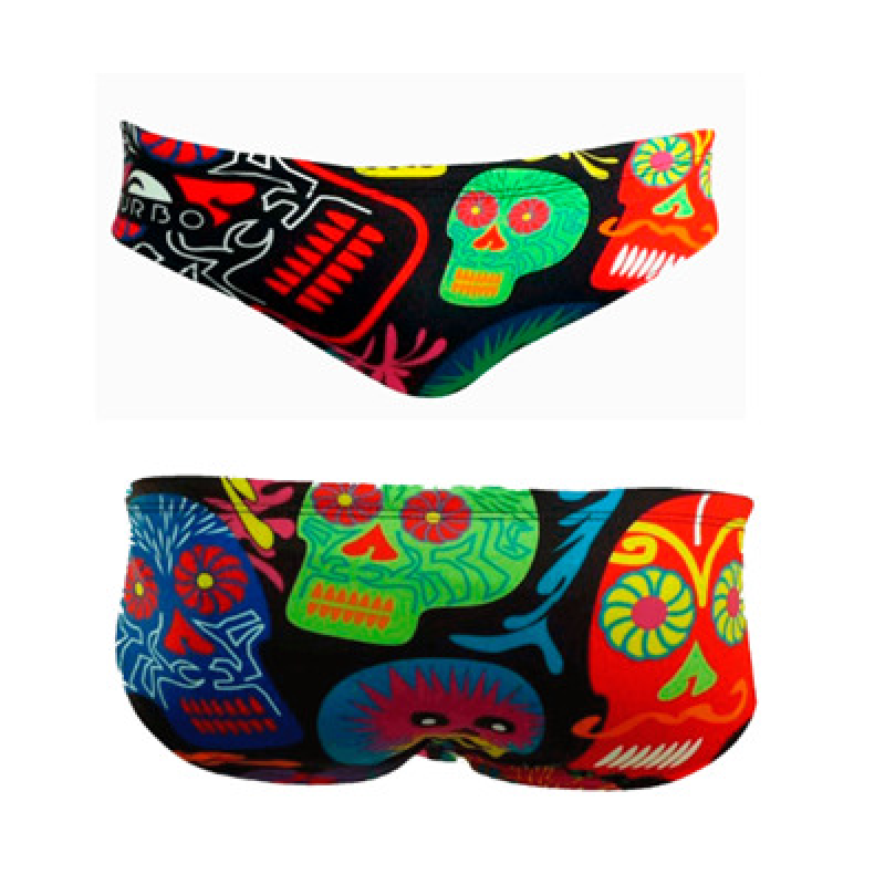 Bikinihose Turbo Halloween Skulls