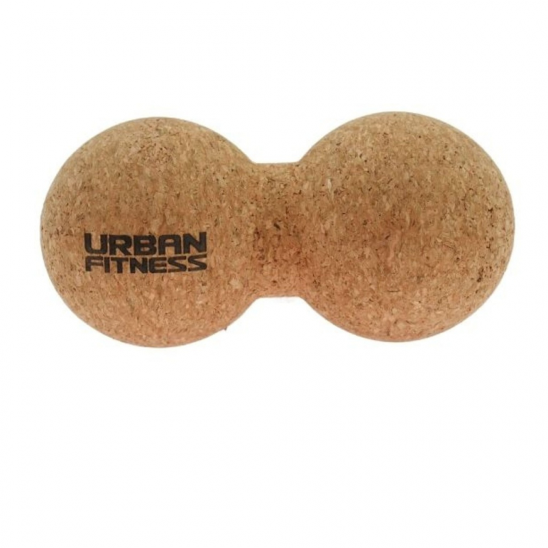 Erdnussförmiger Kork-Massageball Urban Fitness