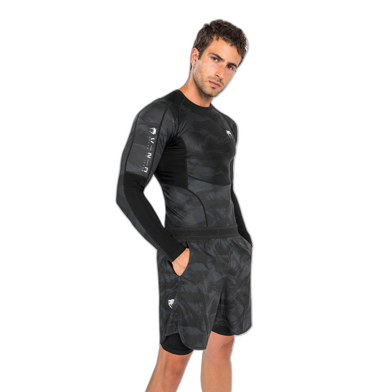 Kompressions-T-Shirt langarm Venum Electron 3.0