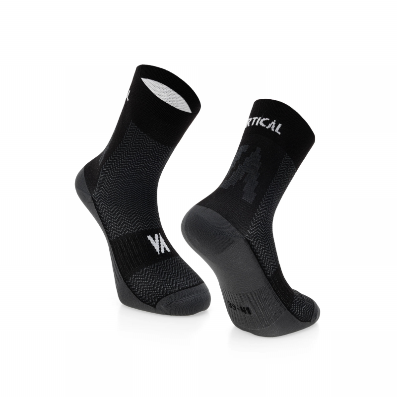 Doppellagige hohe Socken Vertical