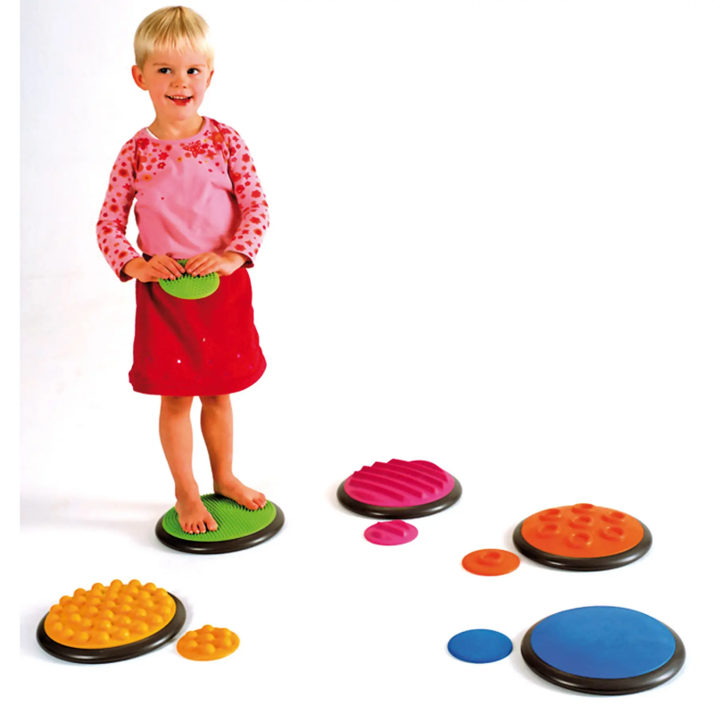 Tastspiel 1 von 5 großen Platten + 5 kleinen Platten für Kinder Sporti
