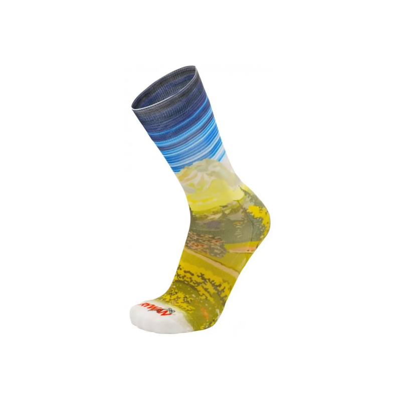 Socken mit Berggeist Rywan No Limit Graphik