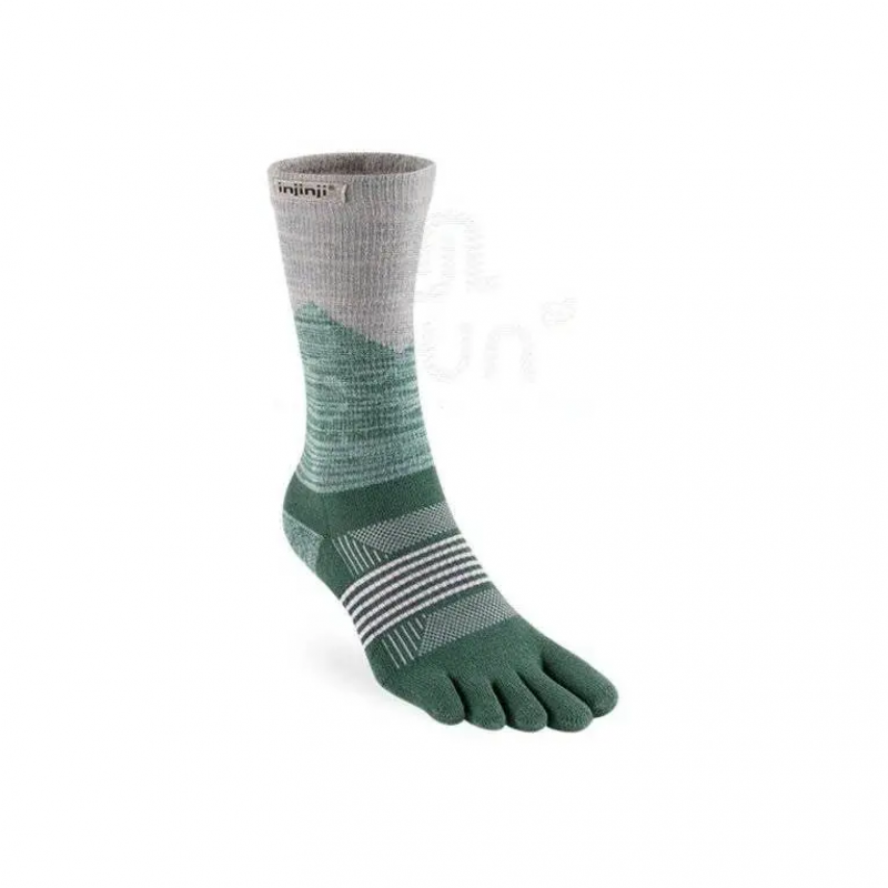 Socken femme Injinji Halblange weight Crew
