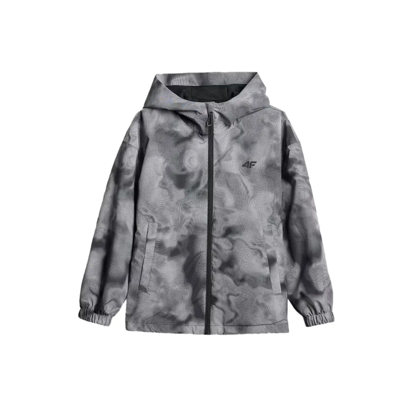 Wasserdichte Jacke mit Kapuze Kind 4F M1094