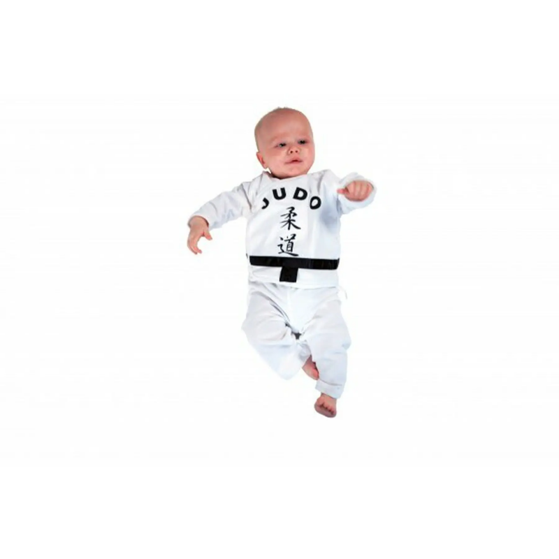 Strampelanzug, Baby Kwon weiß Judo