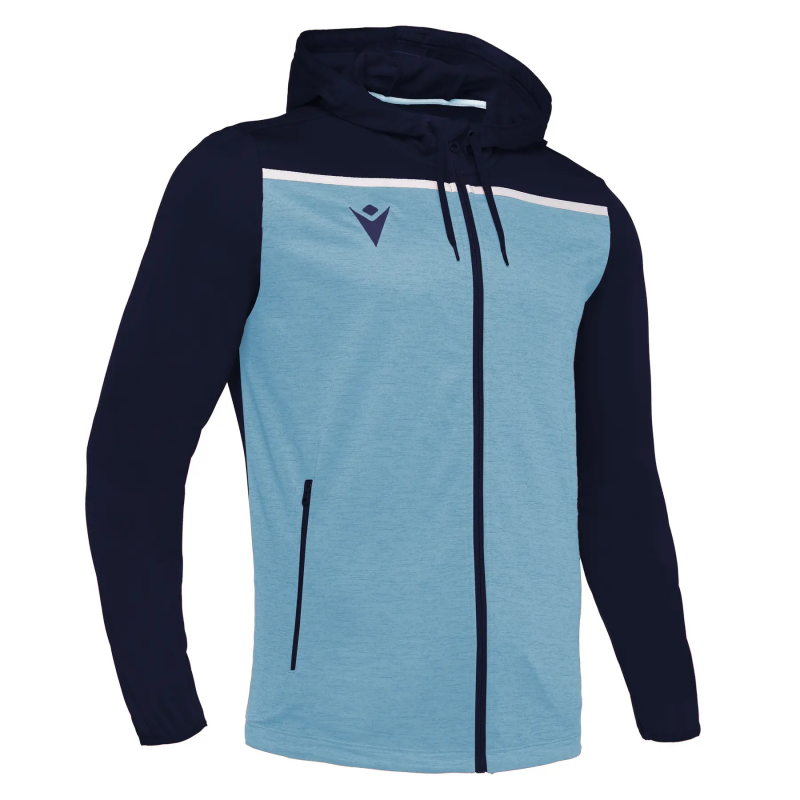 ZIP-Pullover mit Kapuze Macron aether
