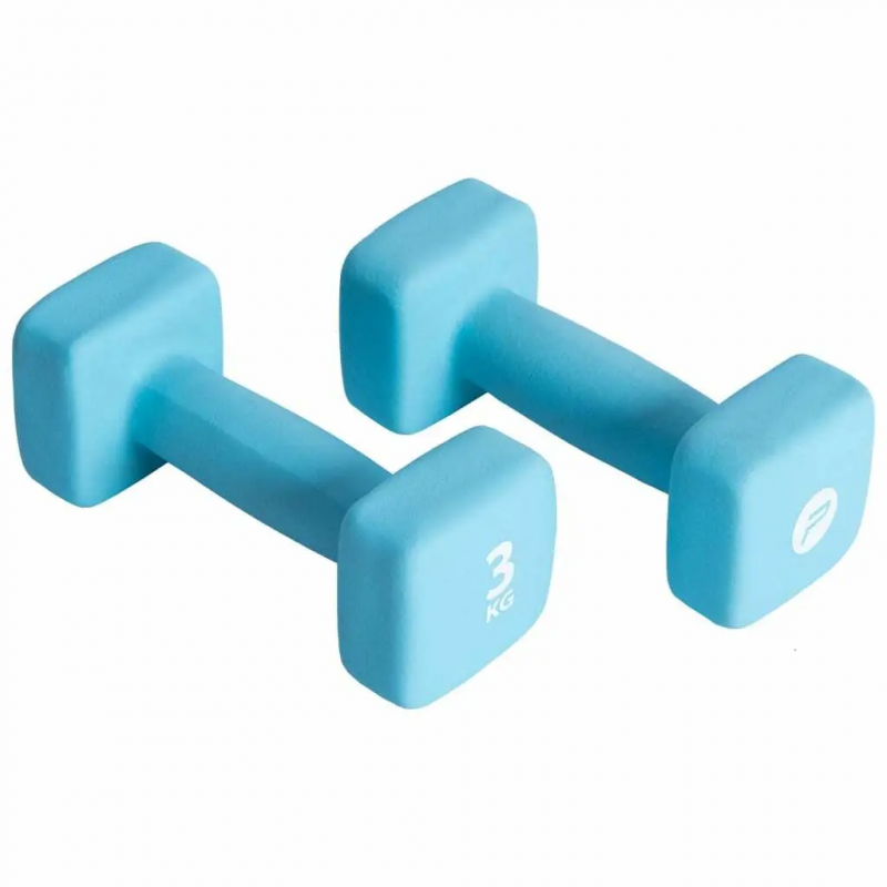 Ein Paar Kurzhanteln Pure2Improve neoprene 2x 3Kg