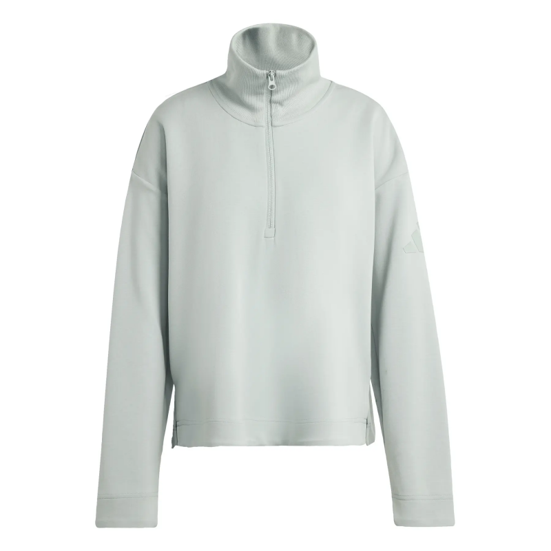 1/4-Zip-Trainingsjacke für Damen adidas Soft Lux