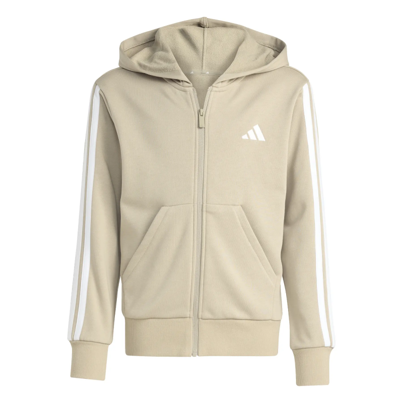 Mädchen Sweatshirt mit Kapuze und Reißverschluss adidas Essentials