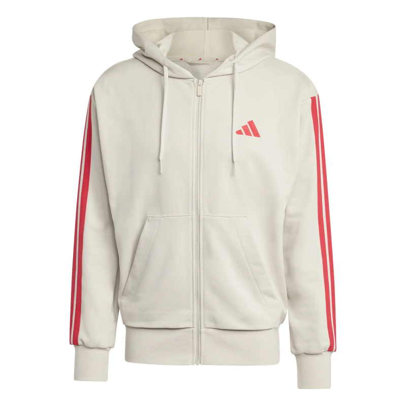 Kapuzenjacke adidas Essentials 3-Stripes French Terry
