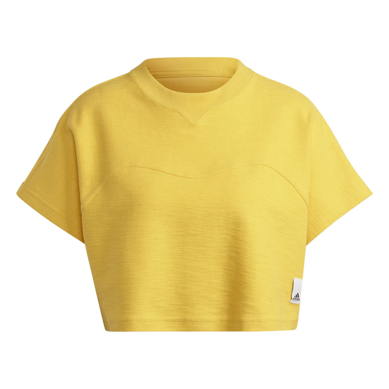 Crop T-Shirt Frau adidas Lounge